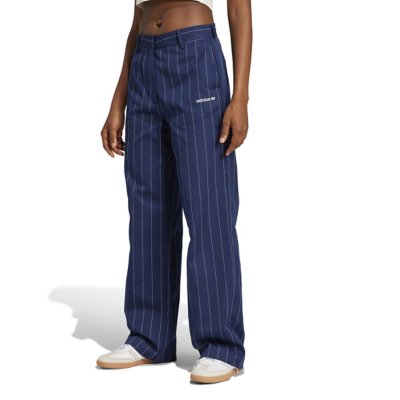 Jogging femme sergé fines rayures ADIDAS