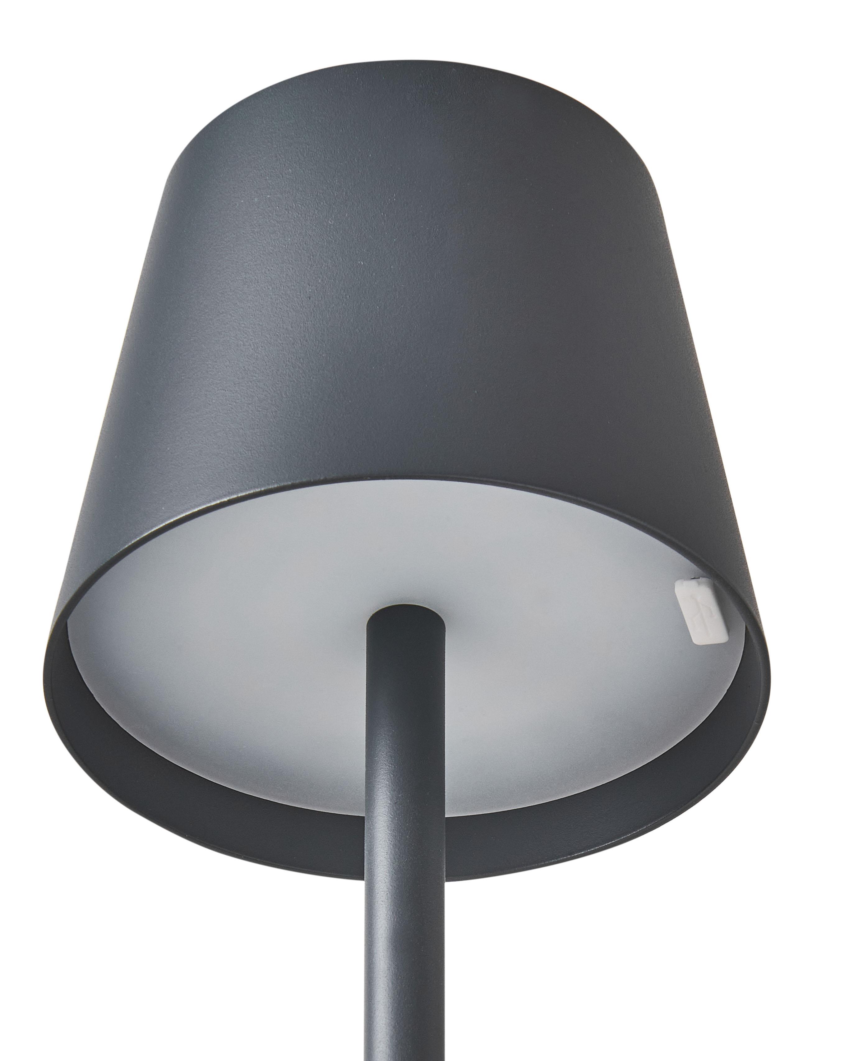 LED draadloze tafellamp VALIRA Metaal Donkergrijs