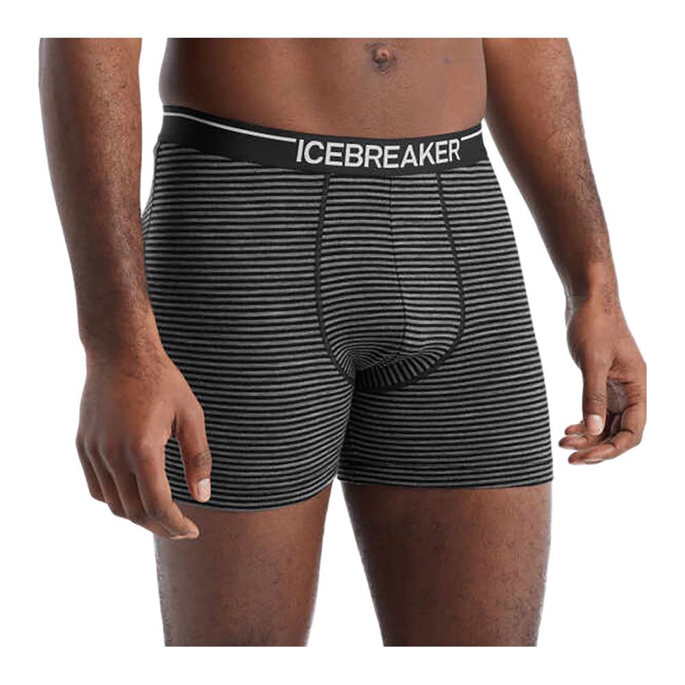 Icebreaker ANATOMICA - Boxer Homme gritstn htr 038