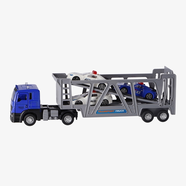 Rapid Wheels vrachtwagen met 3 auto's