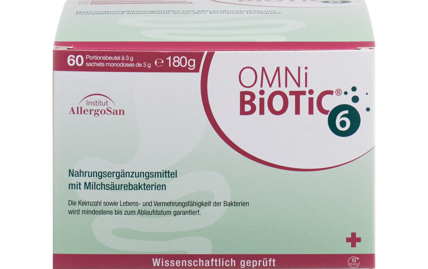 Probiotikum 6 Pulver 60 x 3 gPulver mit Milchsäurebakterien