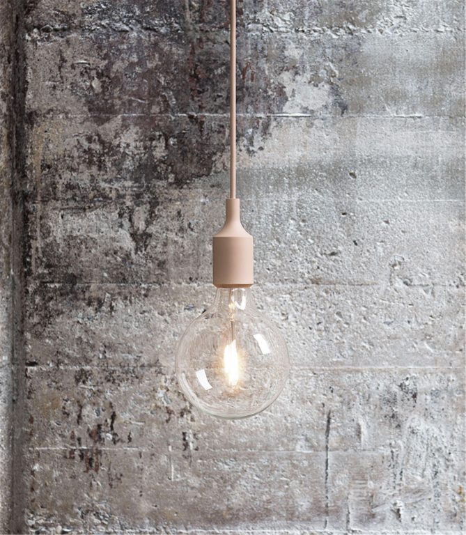 Muuto E27 hanglamp LED Black