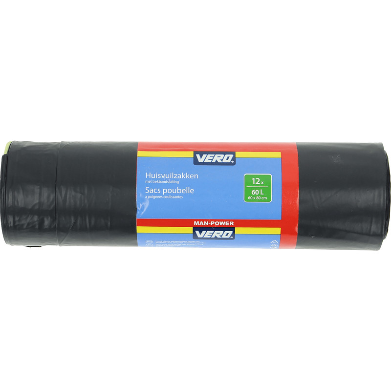 Vero vuilniszak trekband 60L