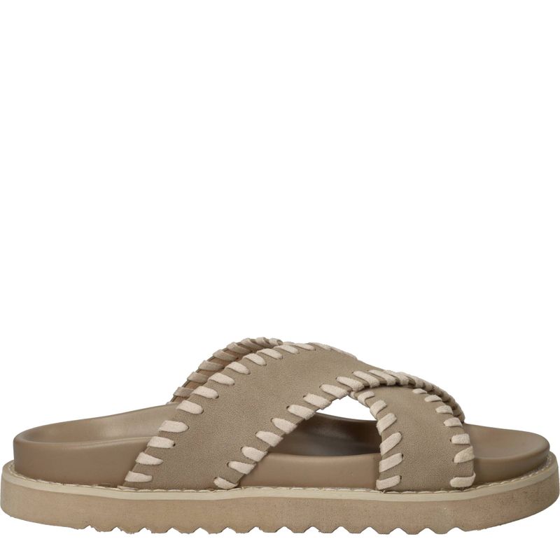 POSH by Poelman Slippers Beige Dames