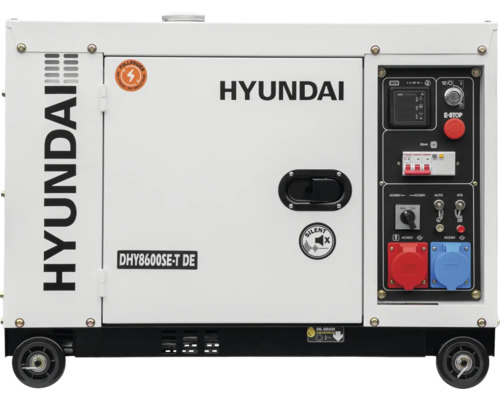 Hyundai Generator DHY8600SE-T D Diesel Stil 1x 230V 1x 400V
