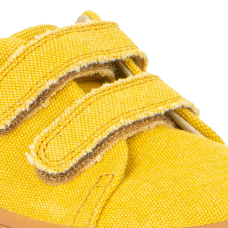 Froddo Froddo Barefoot Tennis Vegan Velcro Jaune