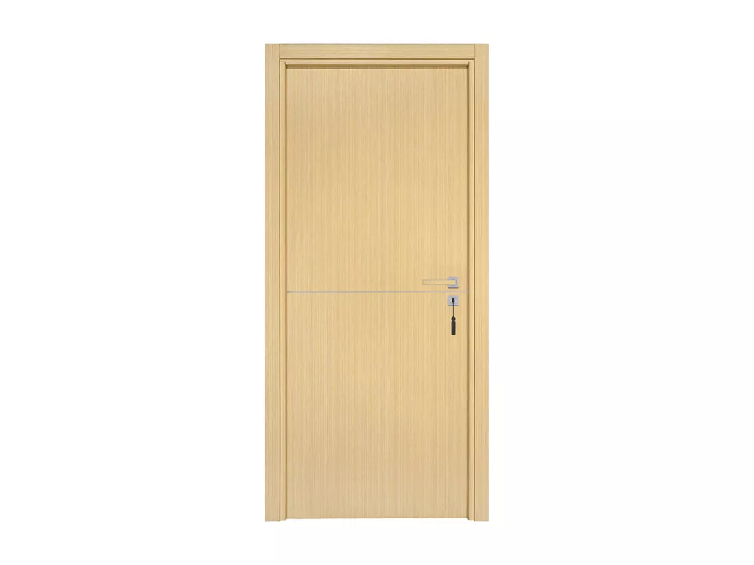 Bloc-porte pose fin de chantier collection Premium Riva, H.204 x l.93 cm, aspect chêne clair, réversible