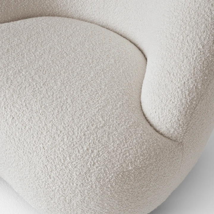 &Tradition - Margas LC1 Lounge Chair, Eiche geölt / elfenbein (Karakorum 001)