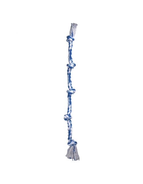 Adori Flostouw Blauw&Wit - Hondenspeelgoed