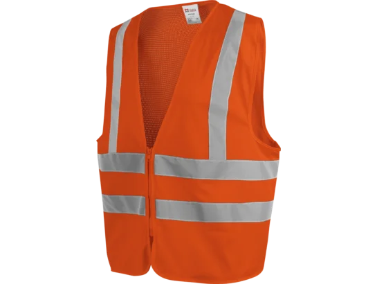 Gilet haute-visibilité orange en tissu mesh Würth MODYF