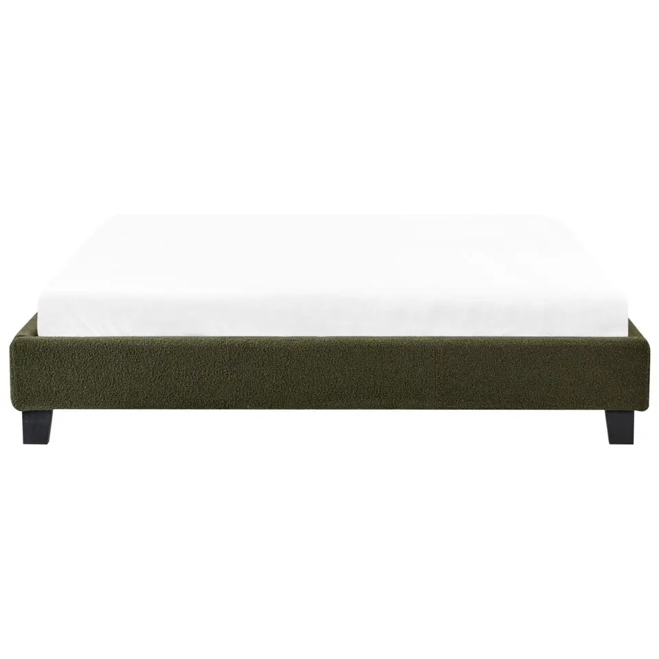 ROANNE - Tweepersoonsbed - Crème - 160 x 200 cm - Bouclé