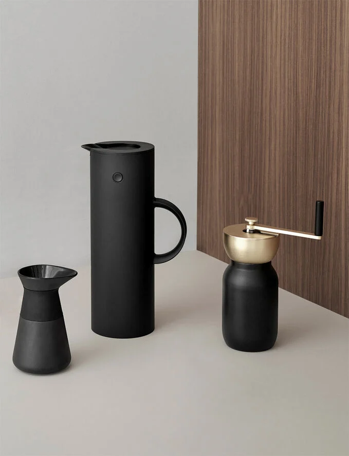Stelton EM77 termokande 1 l, soft black Soft black
