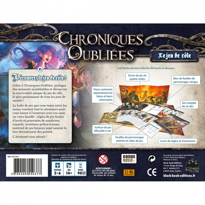 Chroniques Oubliées Fantasy : Boite d'initiation