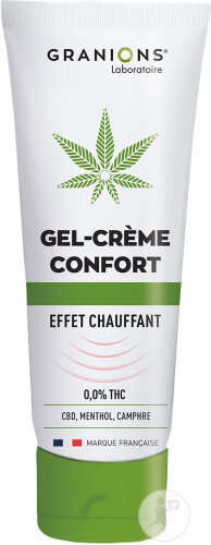 Granions CBD Gel-Crème Confort Effet Chauffant Tube 75ml