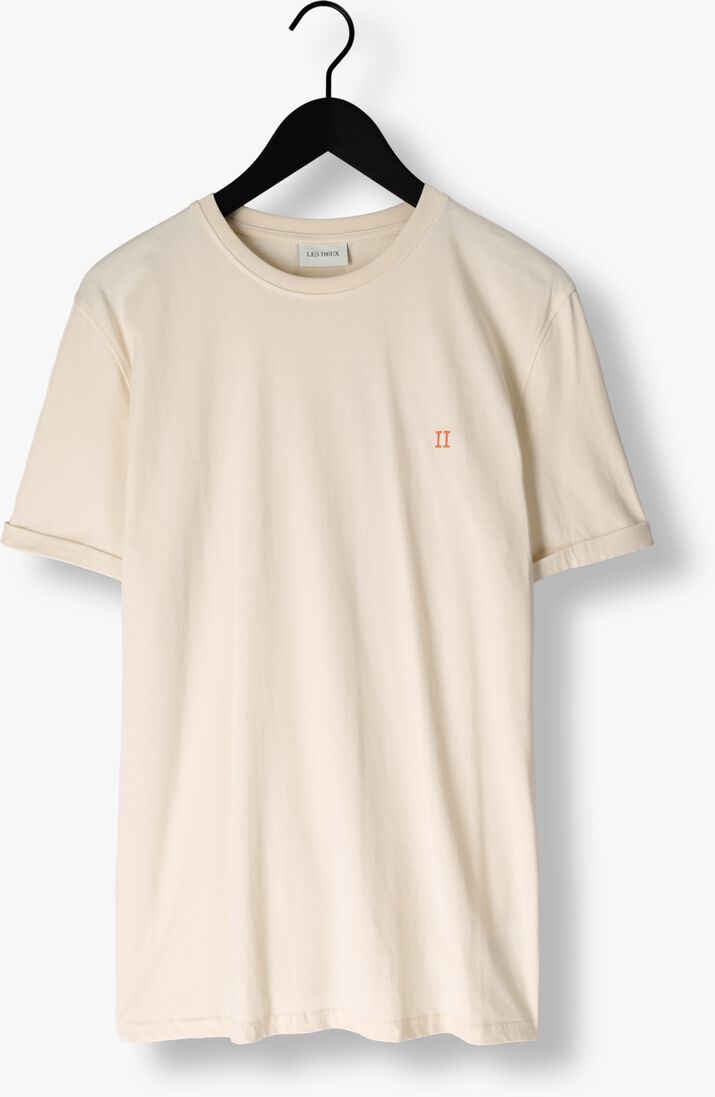 creme les deux t-shirt norregaard t-shirt