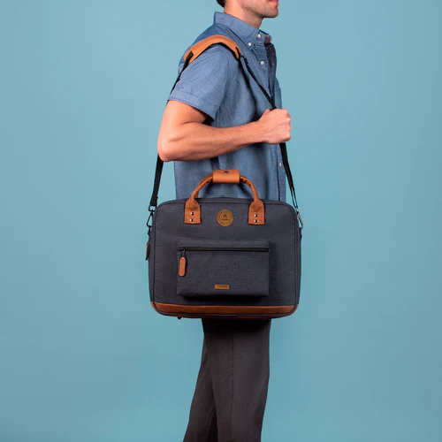 Sac ordinateur Londres gris