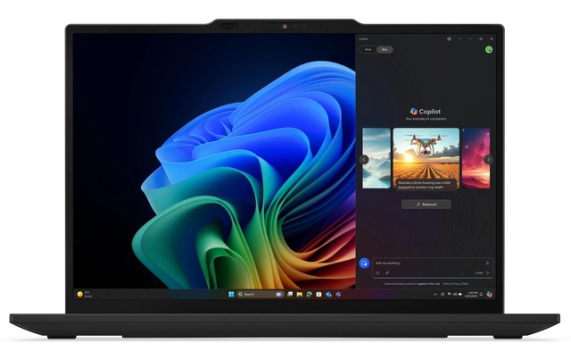 Lenovo Notebook »ThinkPad X13 Gen 6 (AMD) Copilot+ PC« / 13,3 ″ AMD Ryzen™ AI 7 1.000 GB SSD Gesichtserkennung, Schloss, Smart Card Reader, TPM