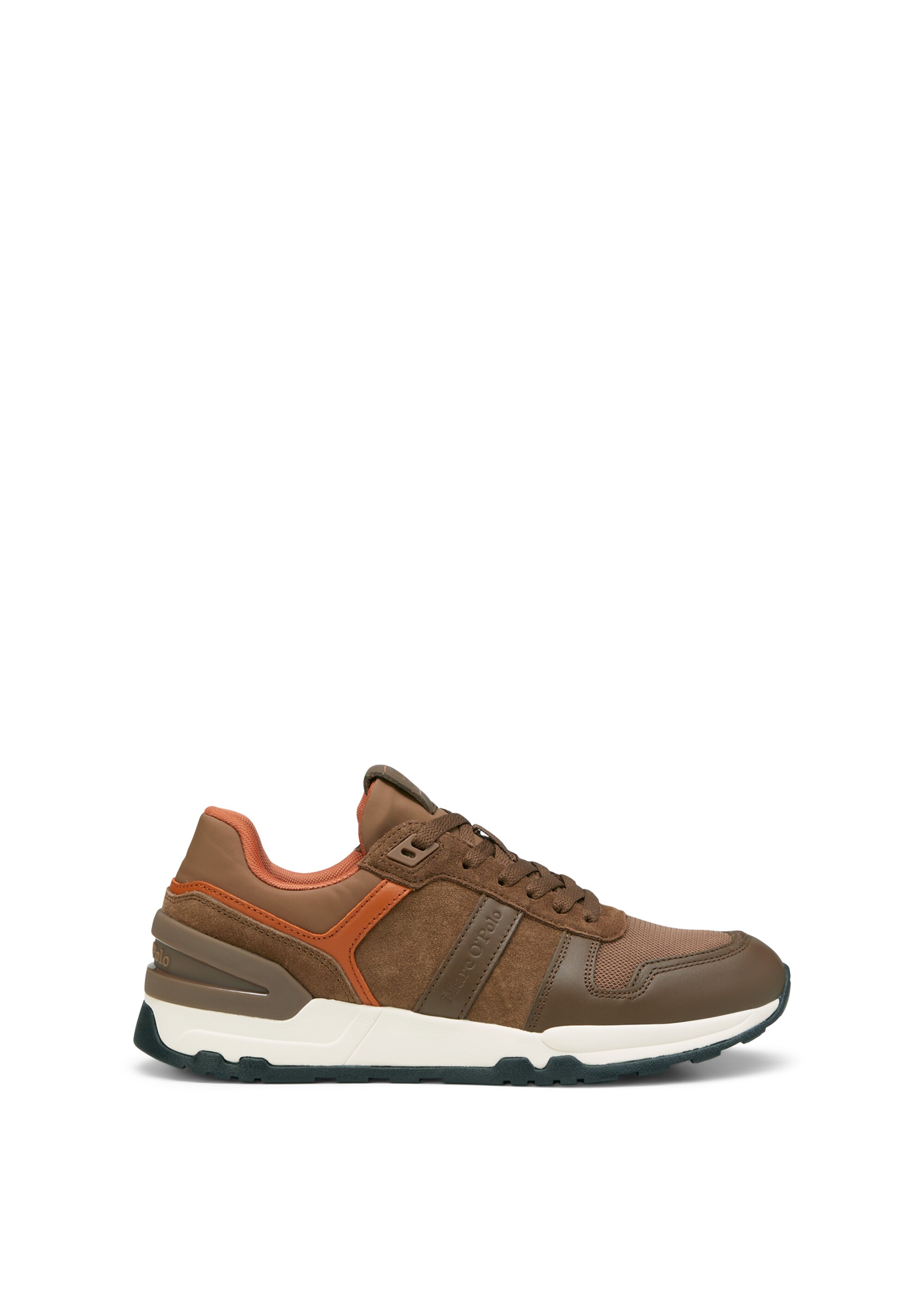 Sneaker mit zweifarbiger Laufsohle