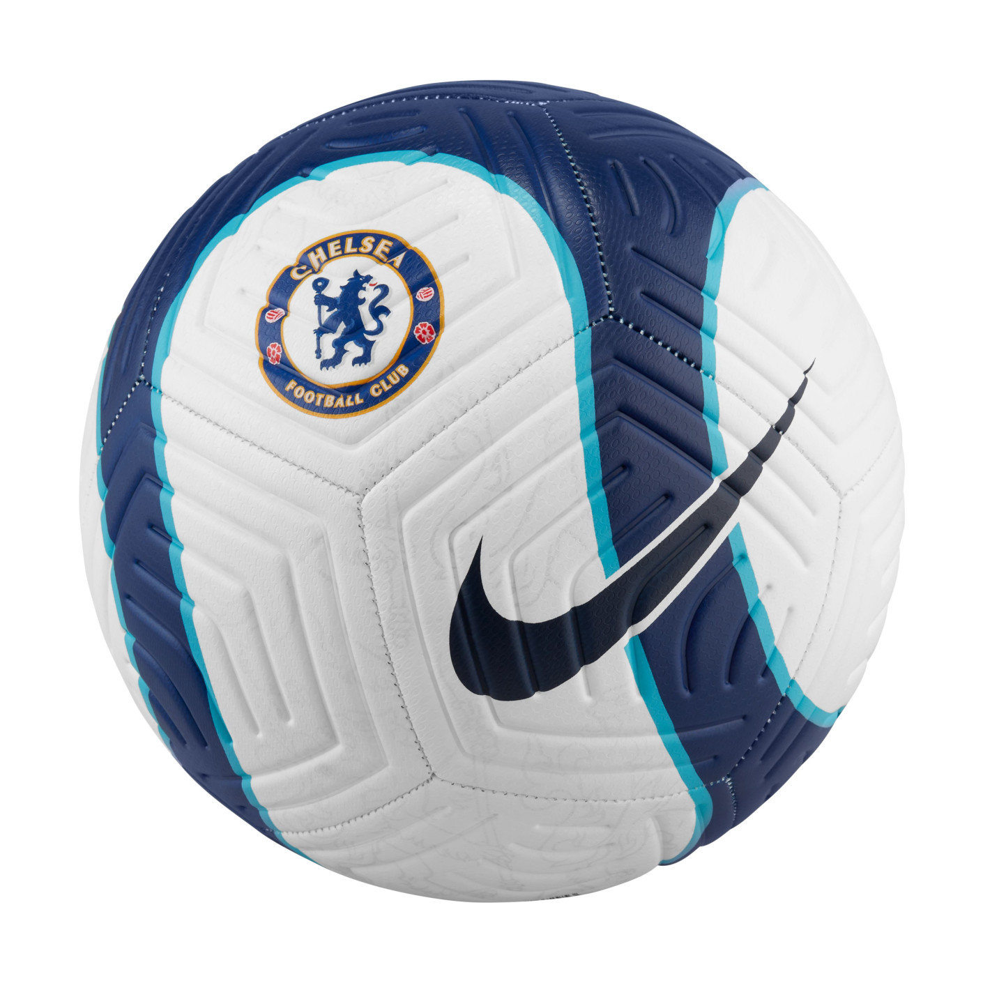Nike Chelsea Strike Voetbal Wit Donkerblauw Blauw
