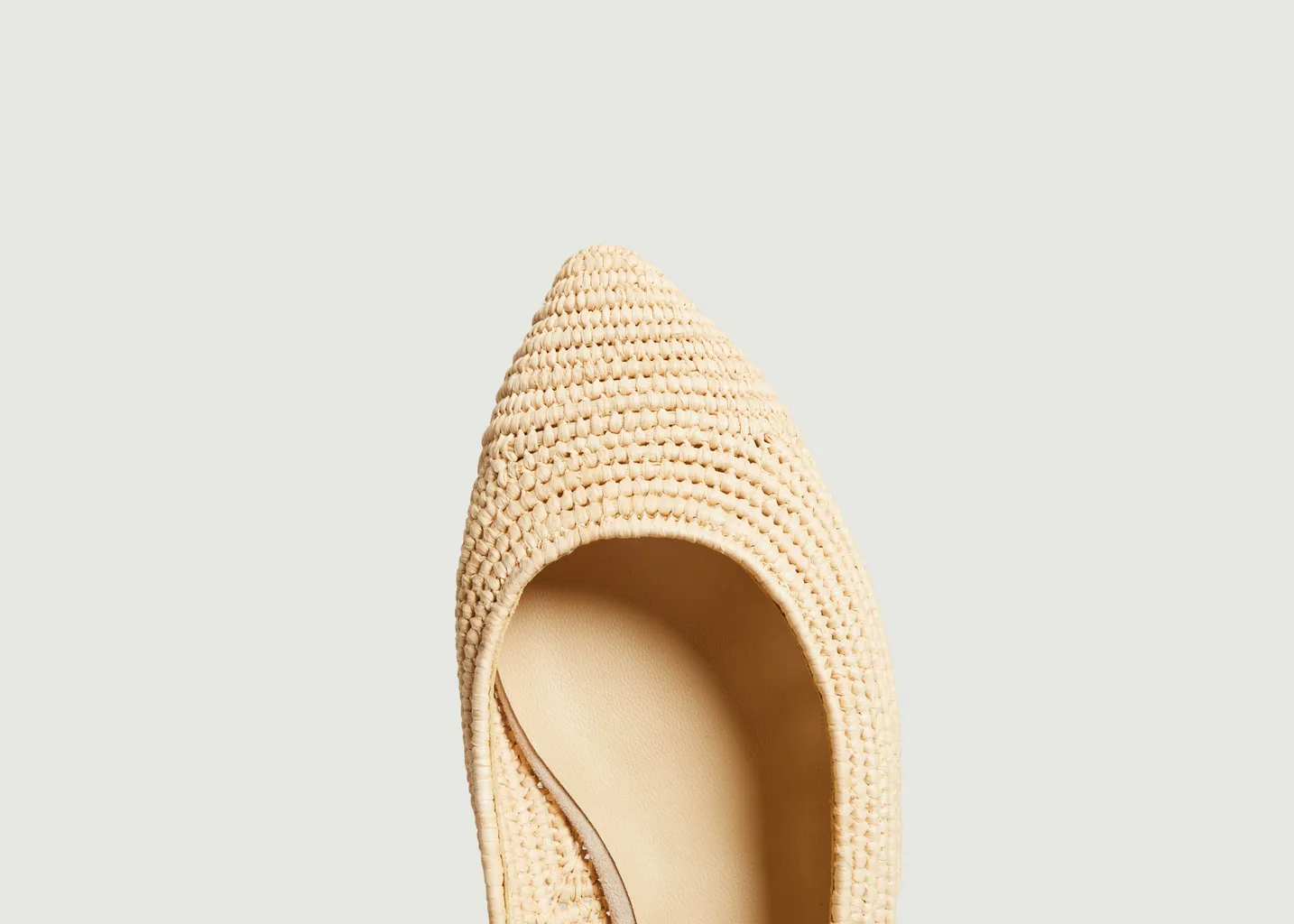 Ballerine Cassandre naturel Charlotte Woivre