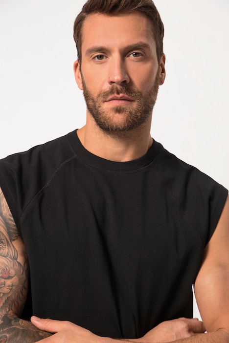 JP1880 Tanktop, überschnittene Schultern, Rundhals, bis 8 XL