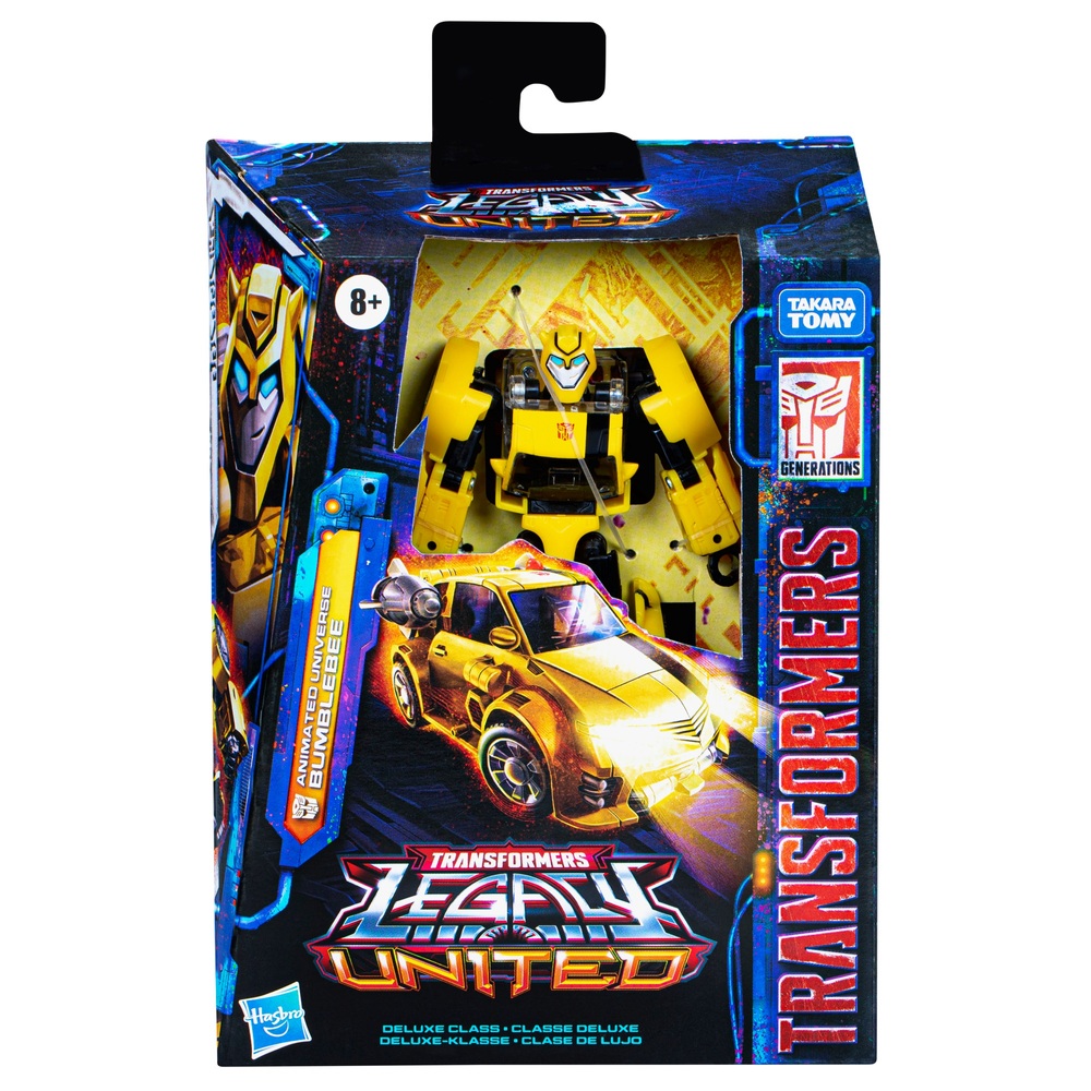 Transformers Legacy United Deluxe Class Animated Universe Bumblebee Actionfigur