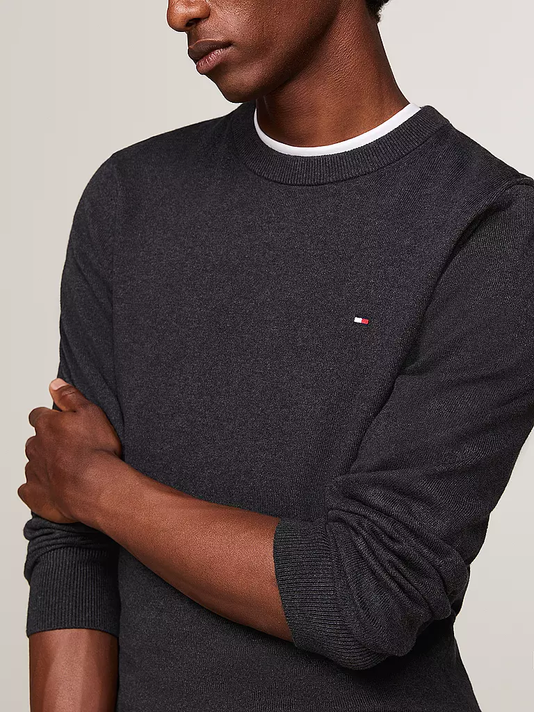 TOMMY HILFIGER Pullover grau
