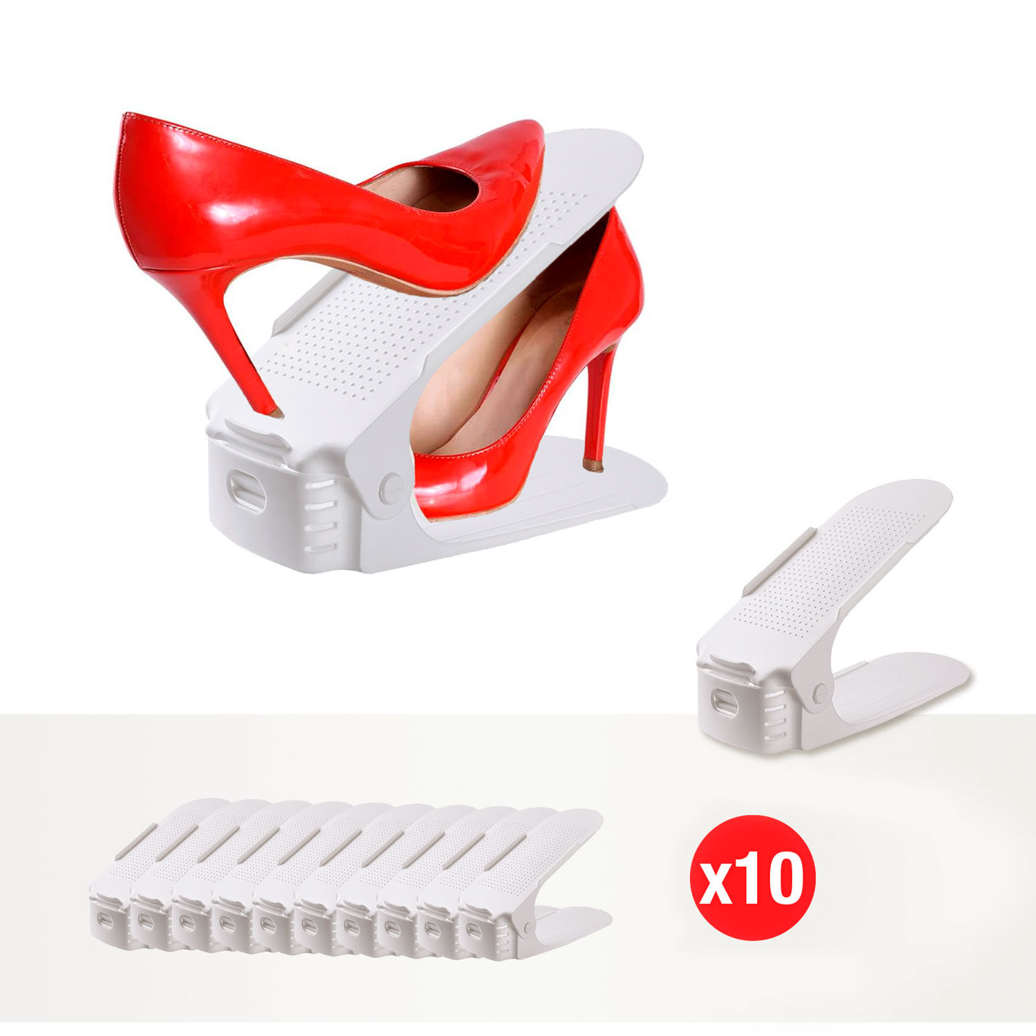 Schuh–Organizer Weiss