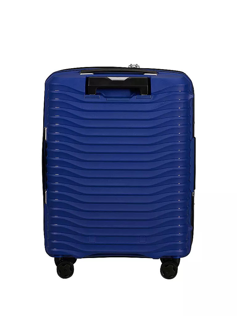 SAMSONITE Trolley  UPSCAPE SPINNER 55cm erweiterbar nautical blue blau