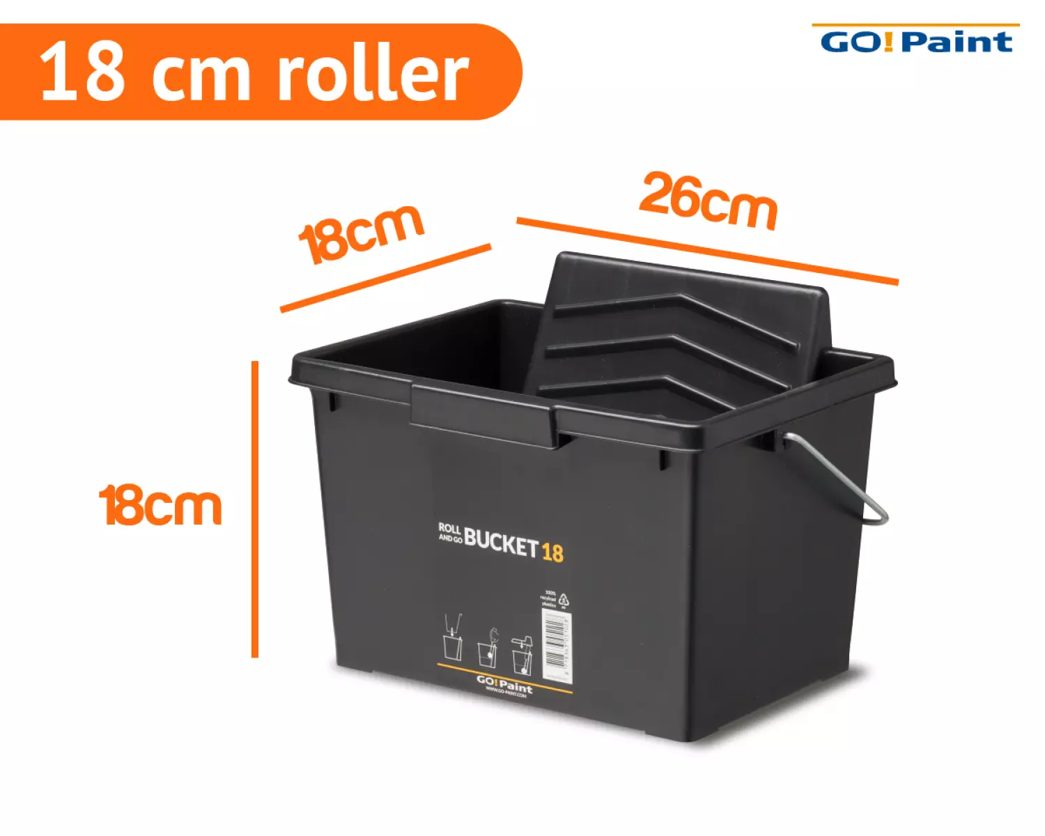 Go!Paint Roll And Go Bucket 18
