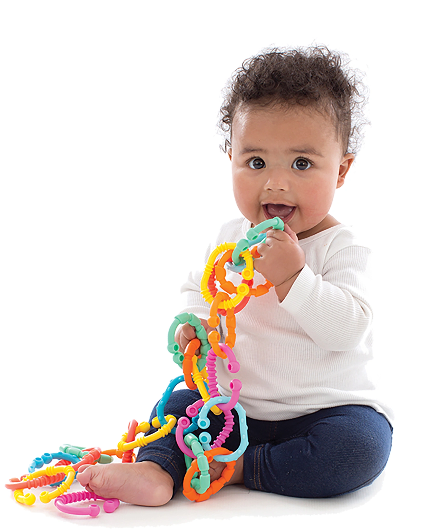 Kinderwagenkette PLAYGRO - LOOPY LINKS 24-teilig