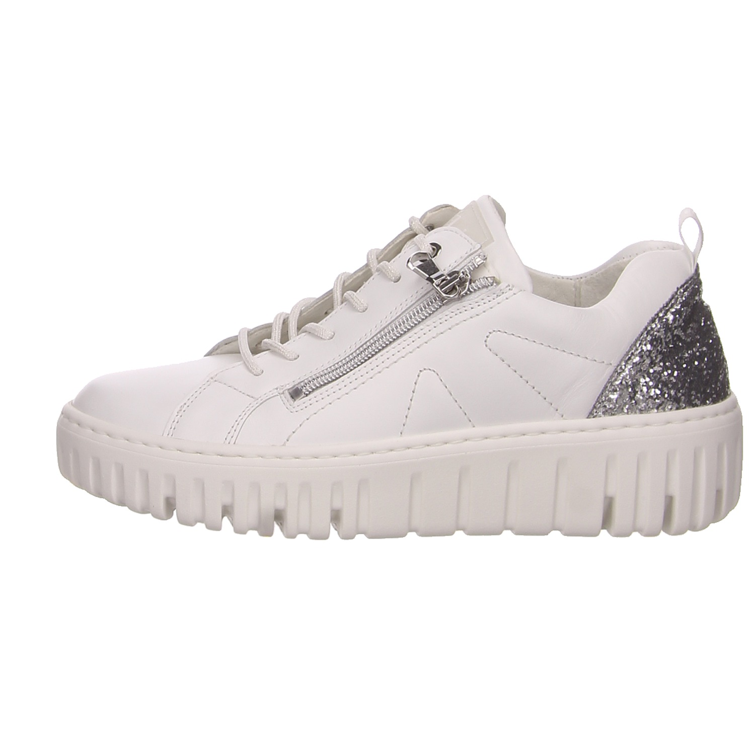 Waldläufer Sneaker weiß weiss/weiss kombi