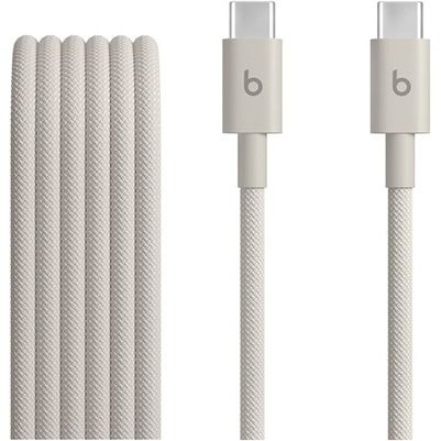 Câble téléphone portable Beats USB-C vers USB-C 1.5 m Gris pour iPhone