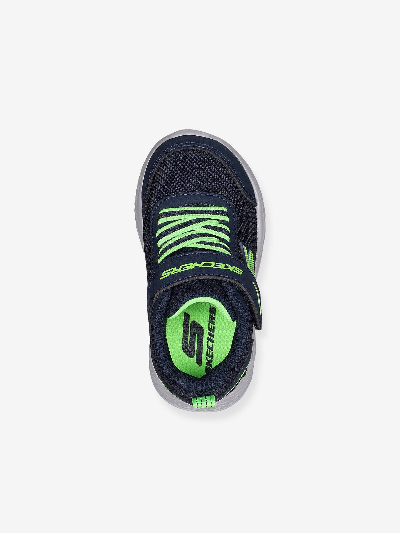 Tênis Esportivo Infantil Skechers® Skech-Stepz 2.0 Mini Wanderer 407308N-NVLM Azul Marinho