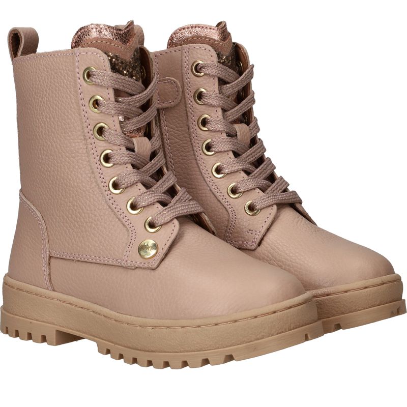 IK-KE Veterboots Roze Meisjes