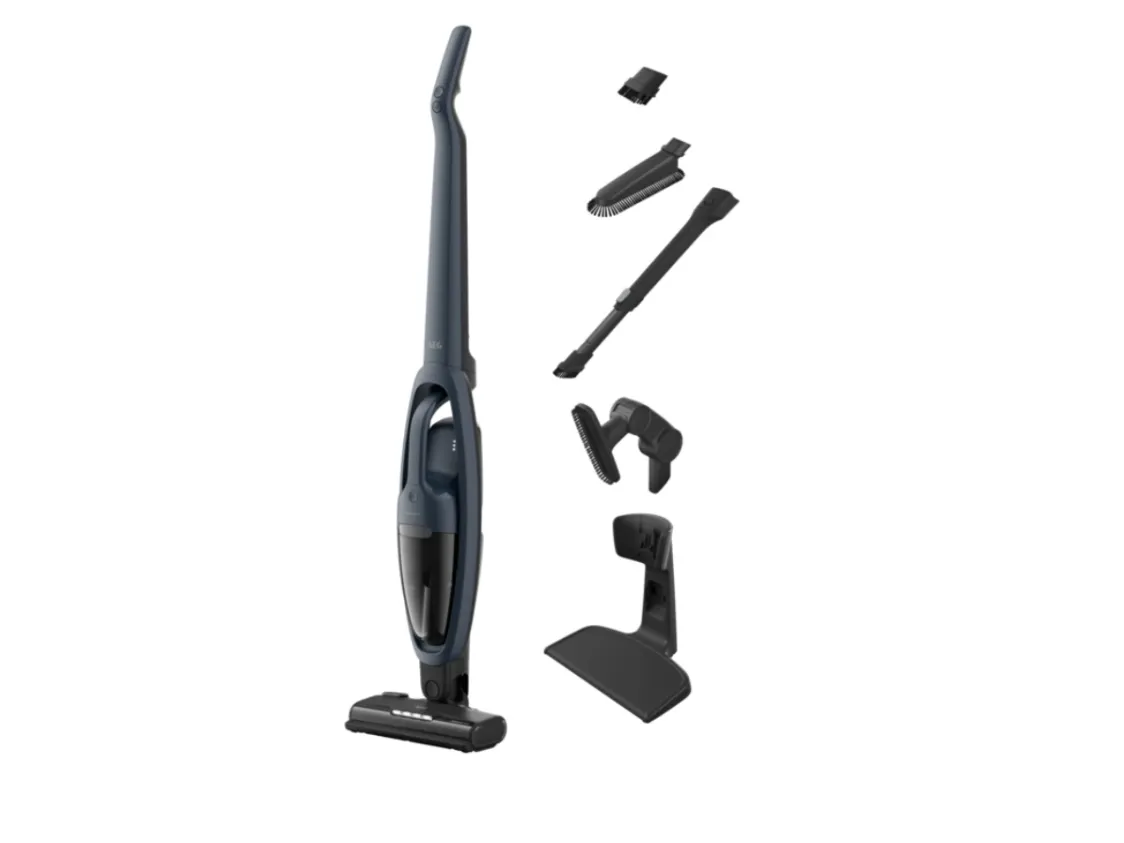 AEG AS52CB18DB, Stick vakuum, Poseløs, Sort, 0,3 L, Dry, Cyclonisk