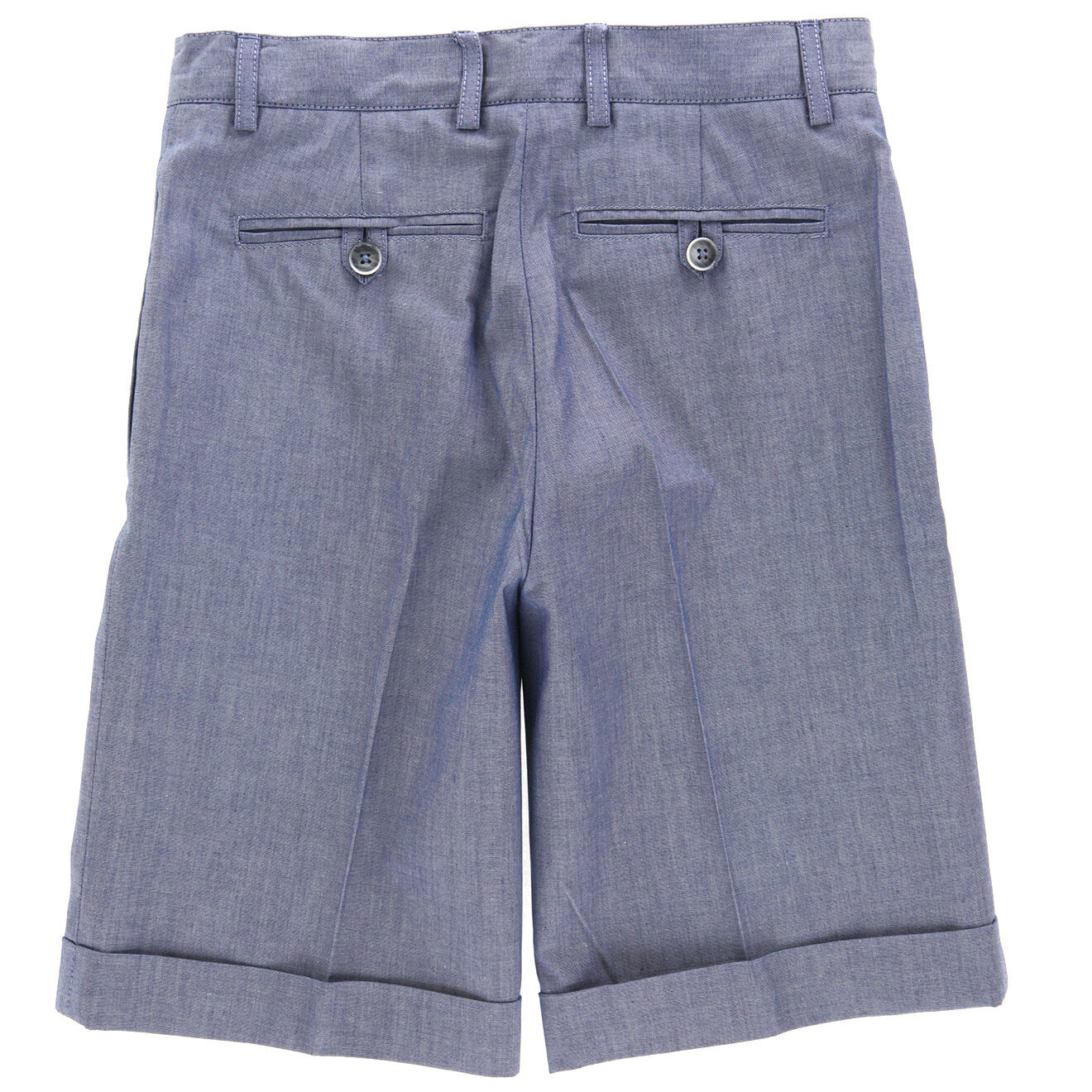 Hackett London Bermuda en Toile de Coton bleu - 9A/15A