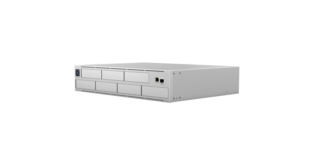 UbiquitiUNVR Pro netwerk video recorder  (Zilver, Zonder harde schijven)