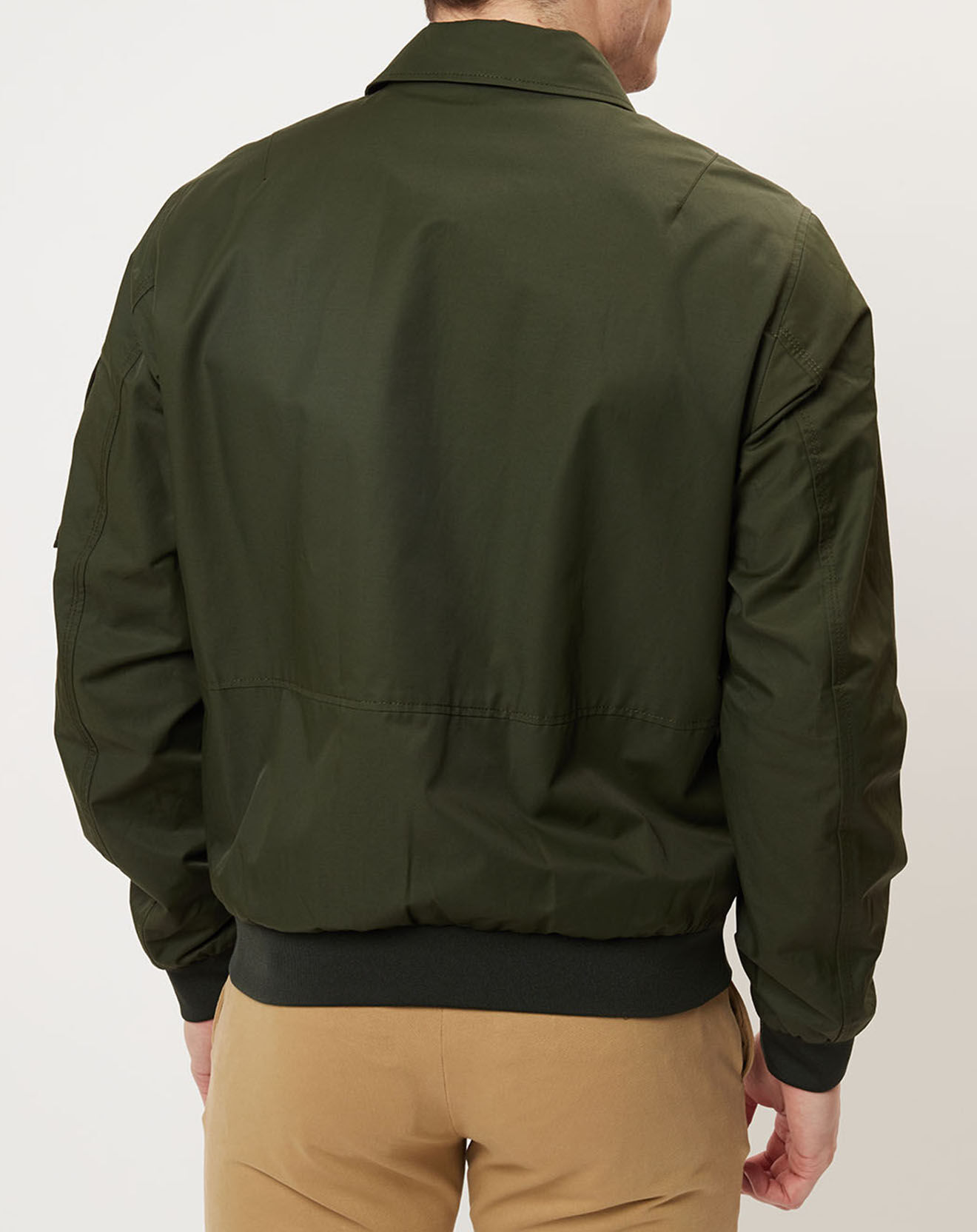Marc O'Polo Bombers en coton & nylon kaki
