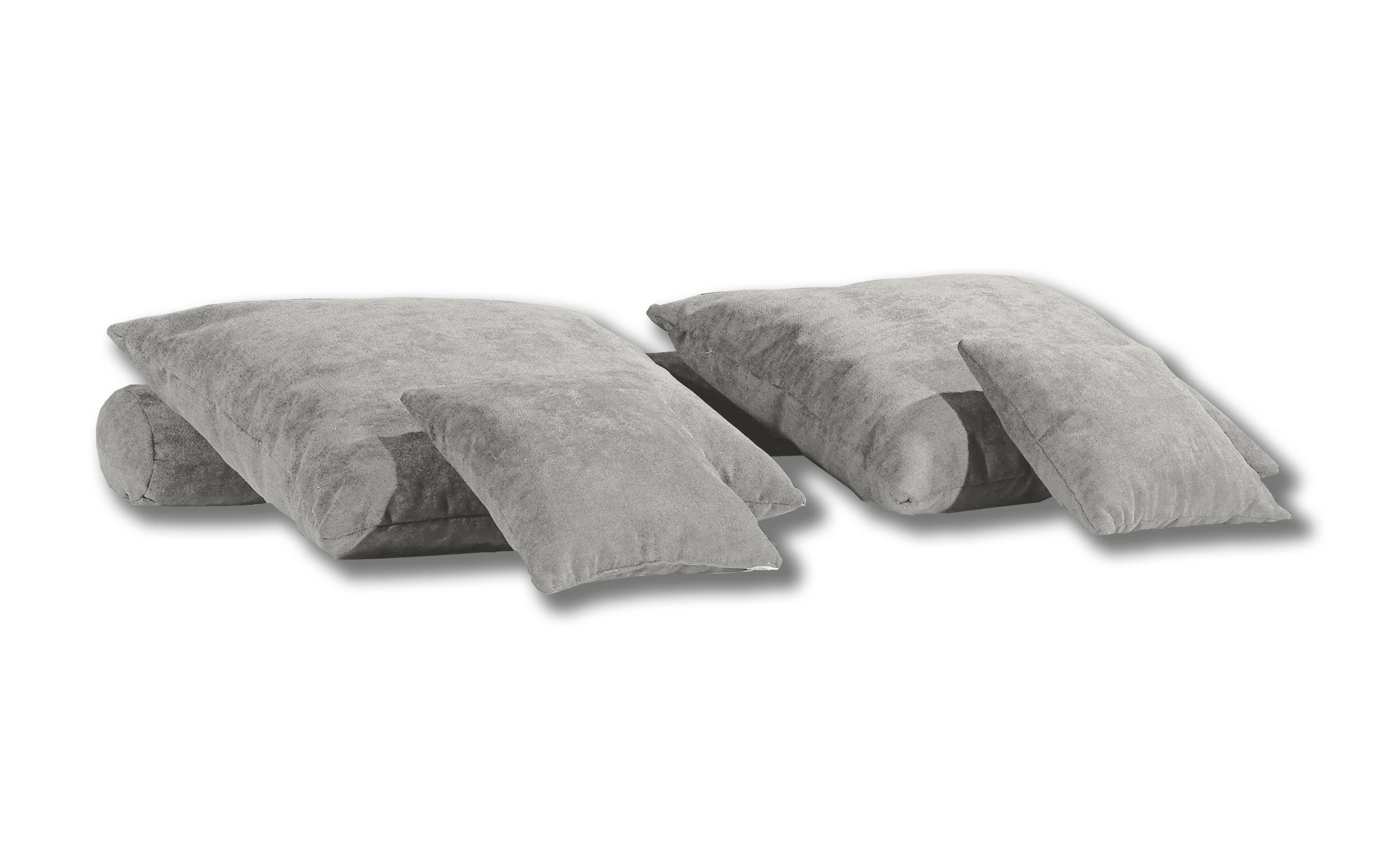Kissen-Set 6-teilig, uran schlamm
