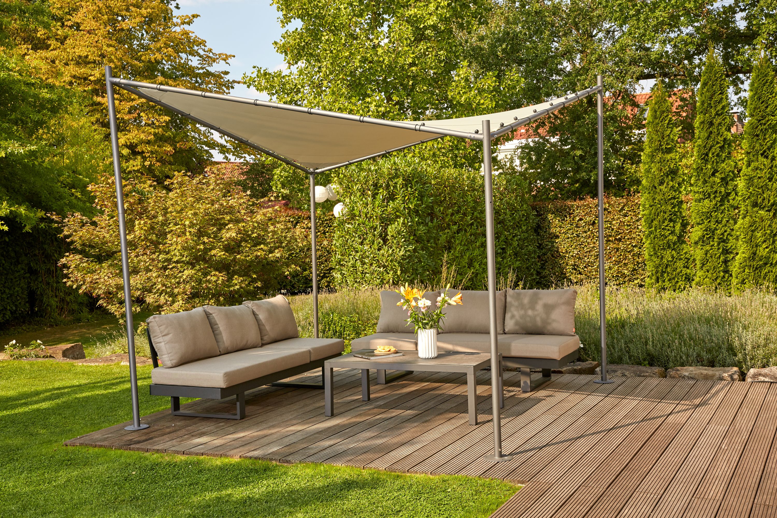 Dachbezug siena GARDEN Pavillon BERLINO