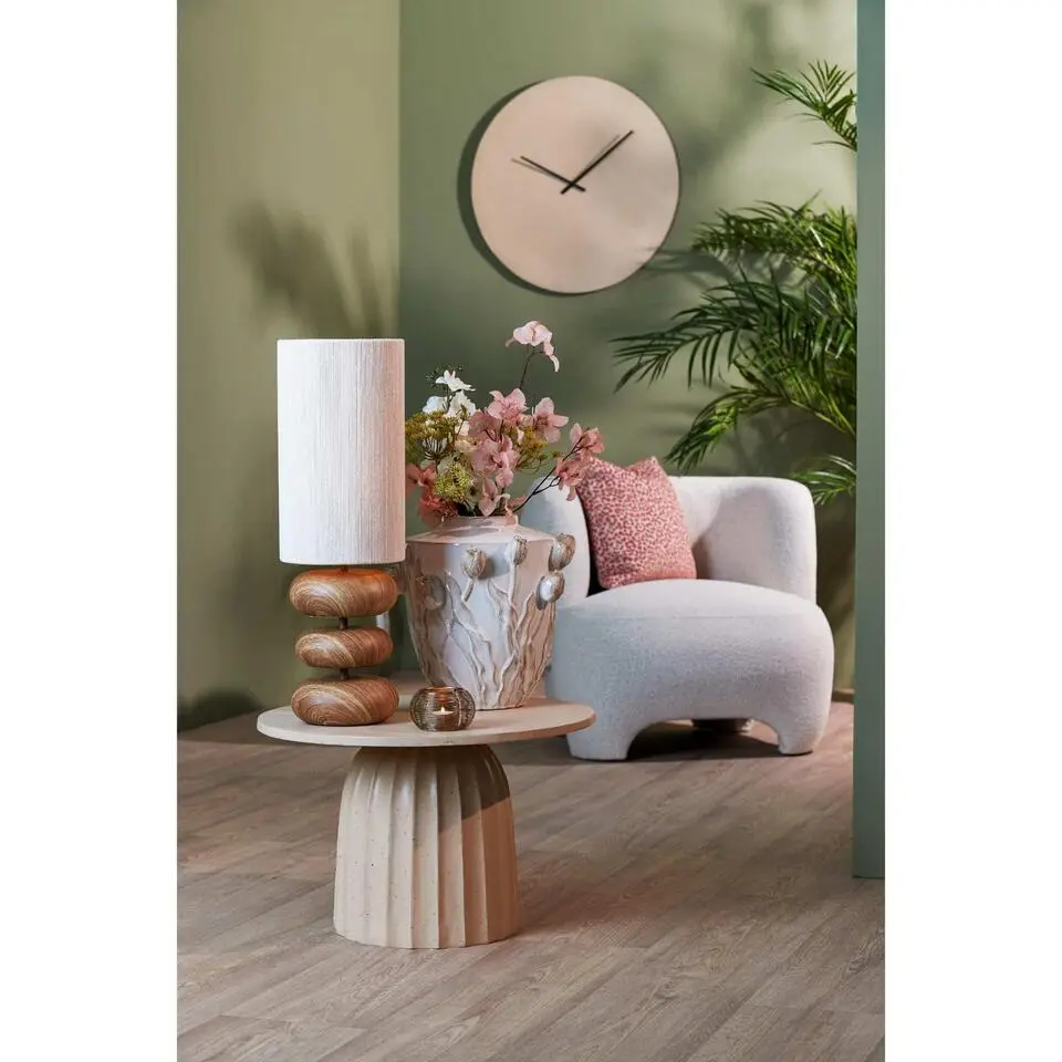 Tafellamp Danialo - Naturel - Ø22cm