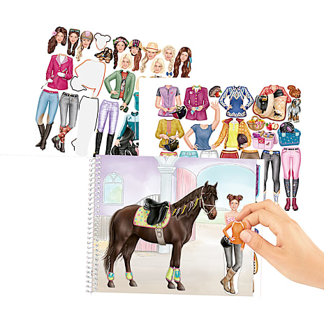 Miss Melody Dress Me Up stickersbog - bred