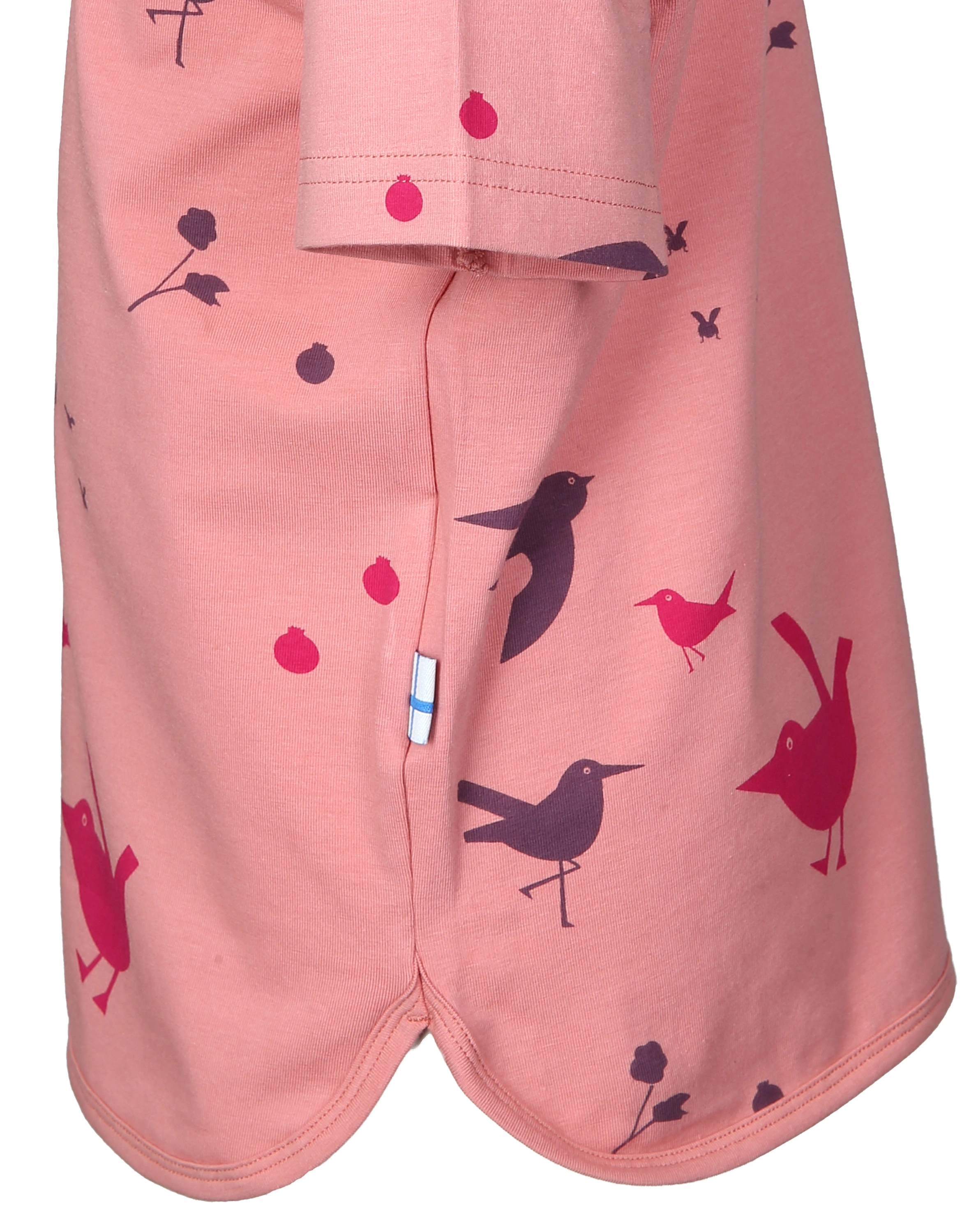 Jersey-T-Shirt ILTA LINNUT in terra cotta