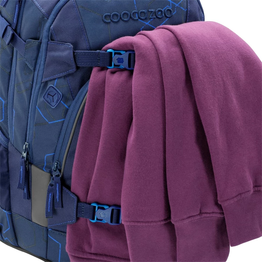 Coocazoo Mate - Schulrucksack 44 cm Blue Motion