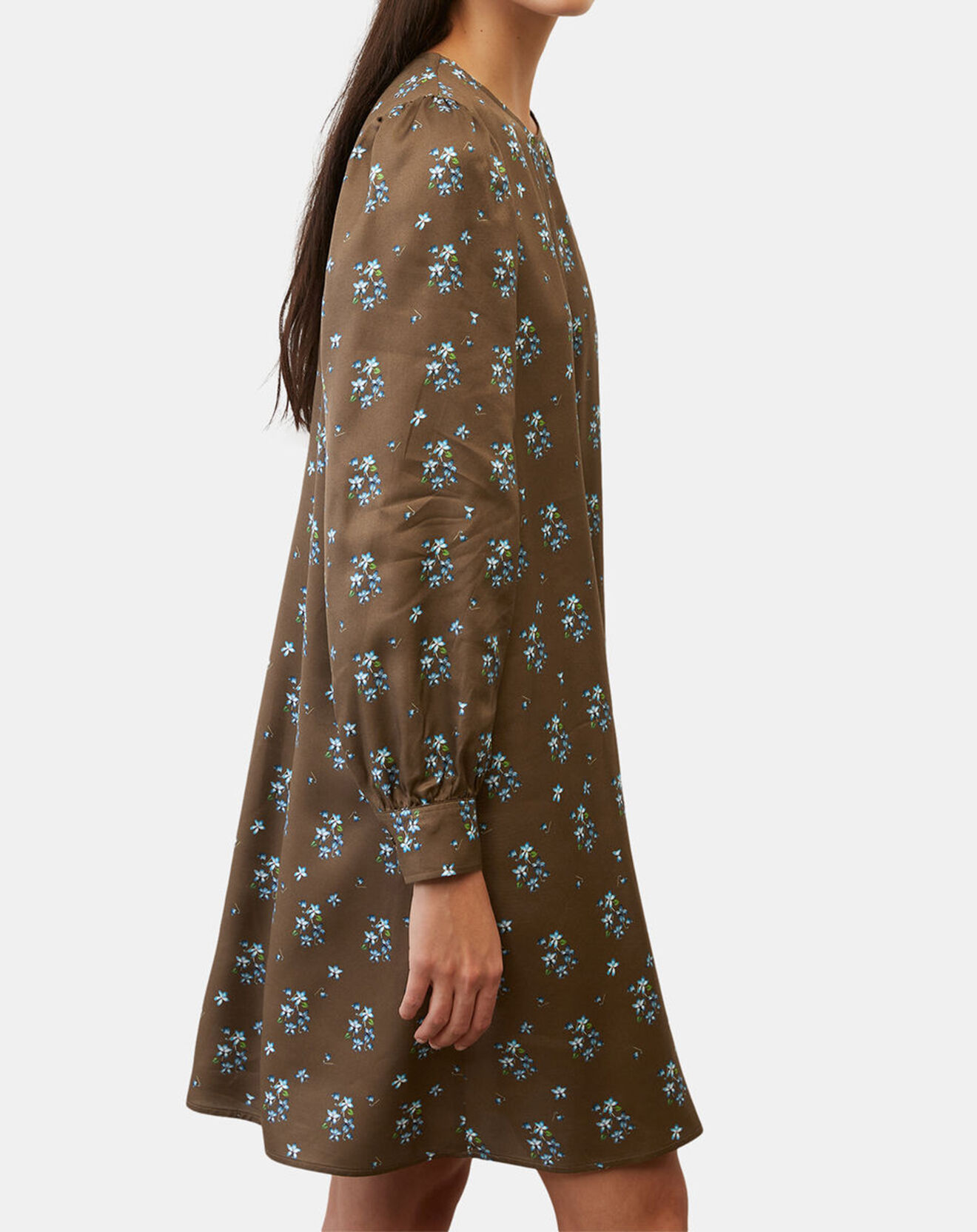 Marc O'Polo Robe medium imprimée marron
