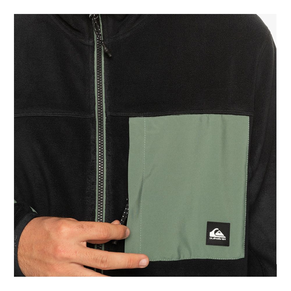Quiksilver PEAK POINT - Polaire Homme true black