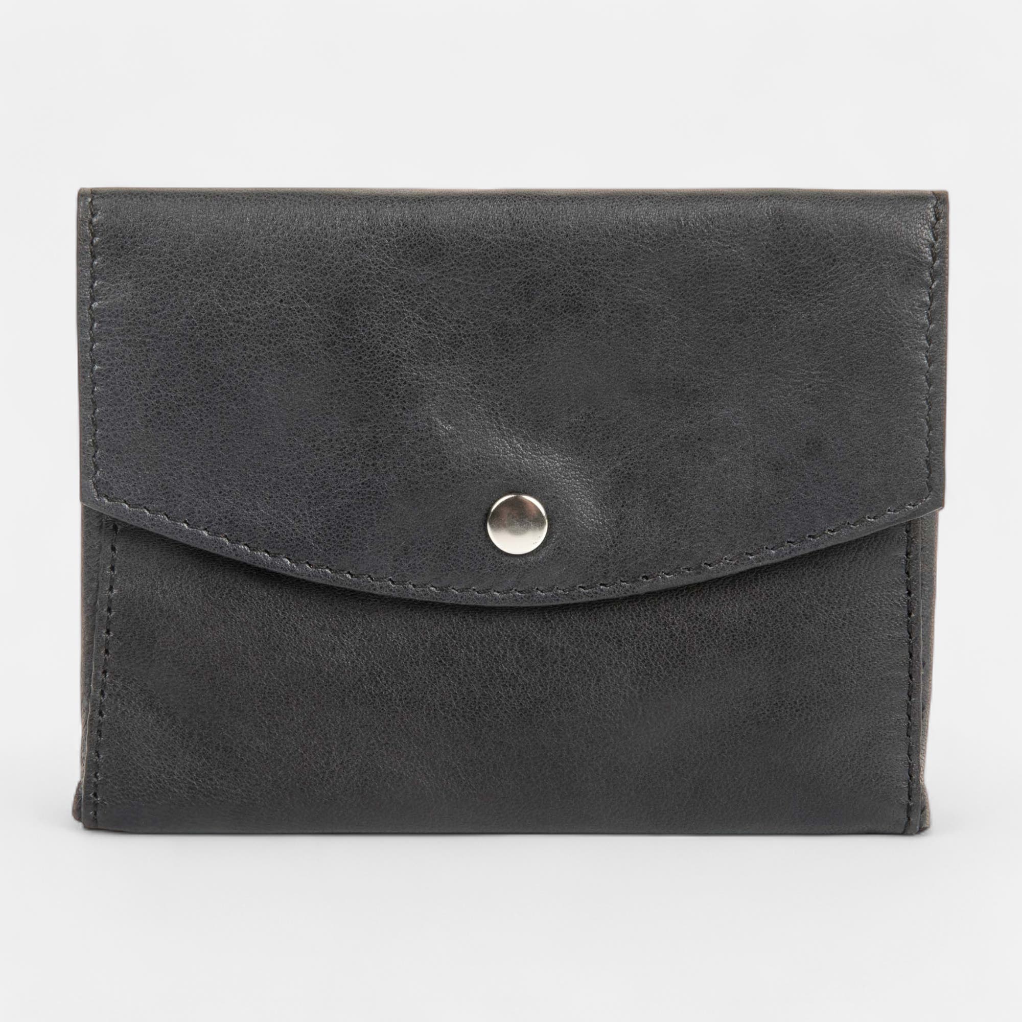 Petite maroquinerie en cuir noir