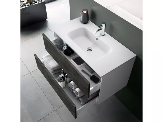 Ensemble de salle de bain 3 pièces IGEA oxyde