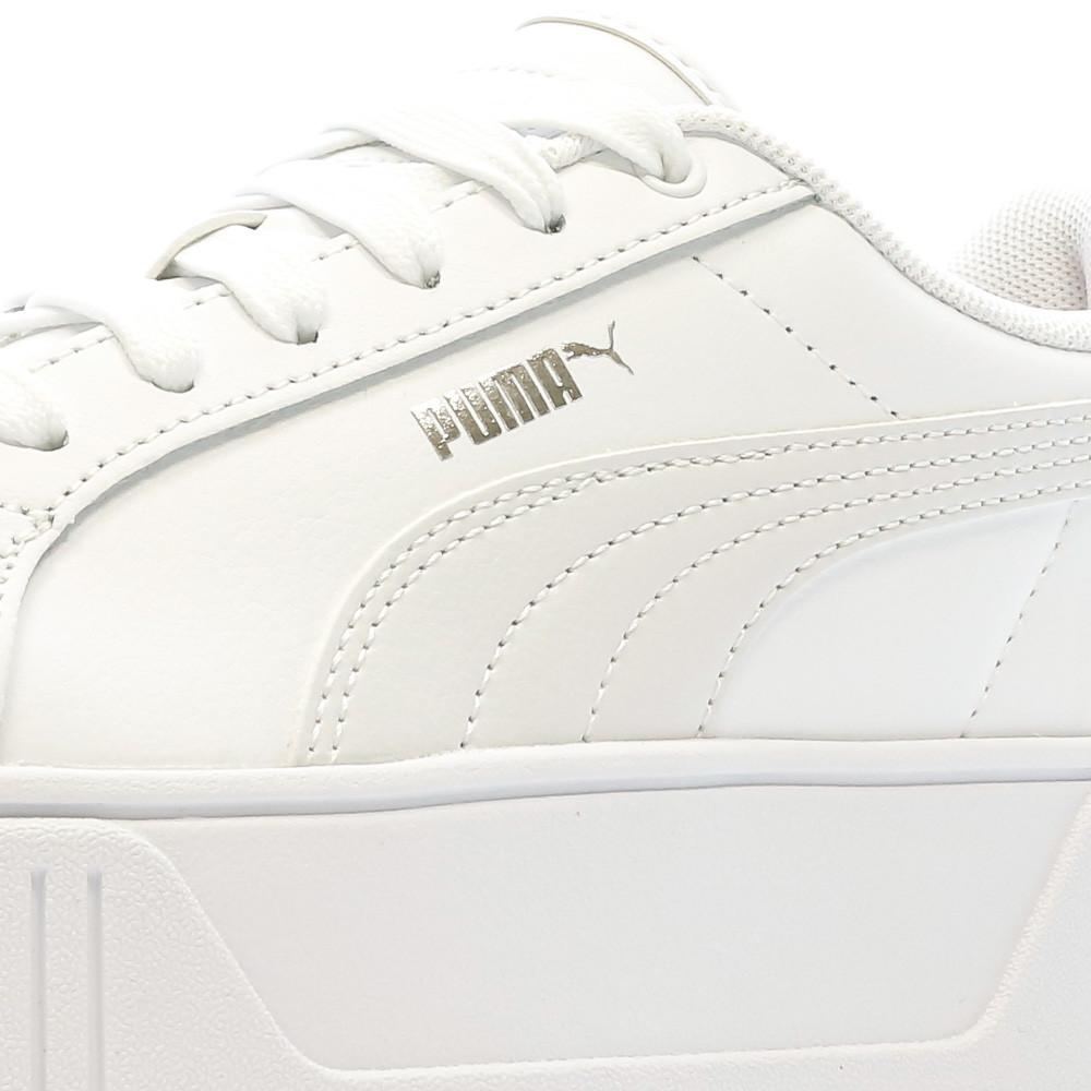 Puma Baskets Blanches/Rose Femme Puma Karmen